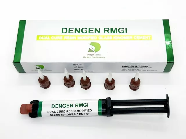 Dengen RMGI Cem Resin Modified Glass Ionomer Luting Cement Dental 3