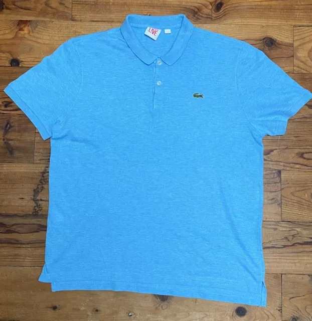 Polo brodé Lacoste live taille L 3