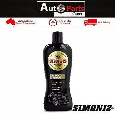 Simoniz Liquid Carnauba Wax Long Lasting Shine and Protection 500ML