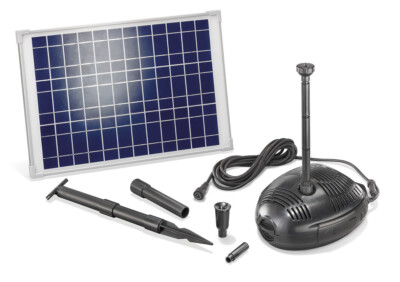 Esotec 50 W Solaire Pompe Étang Aérateur Aération Jardin Plongée Oxygène Kombiset 