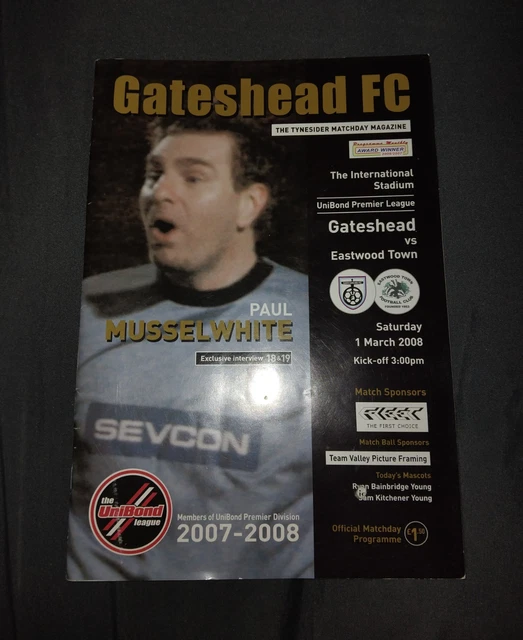 GATESHEAD FC FOOTBALL Programmes X6 £1.16 - PicClick UK
