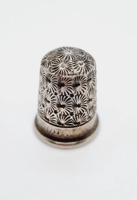 Samuel Foskett Sterling Silver Thimble Hallmarked