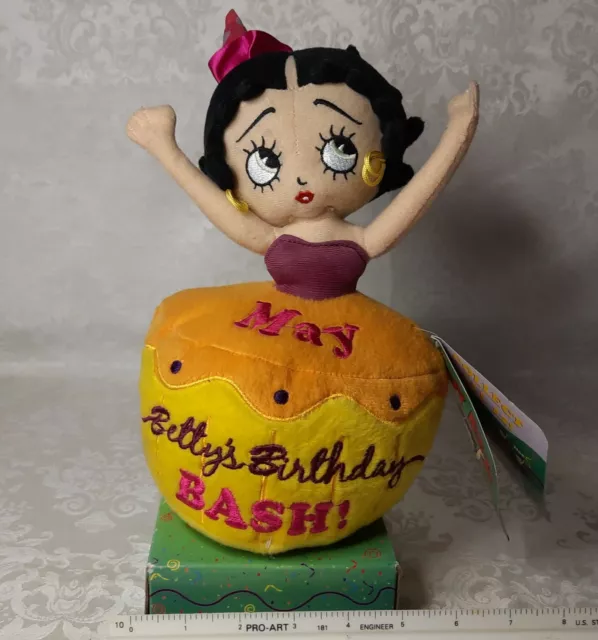 Betty Boop Bettys Birthday Bash Plush Month of May Sugar Loaf