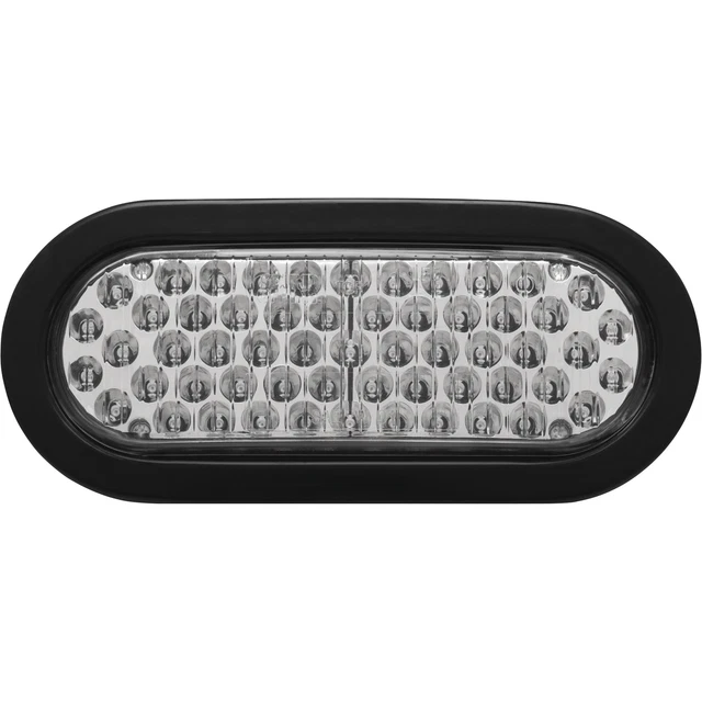 Ecco LED Directional Warning Light- Amber Lens Oval Grommet Mount Model# 3965A