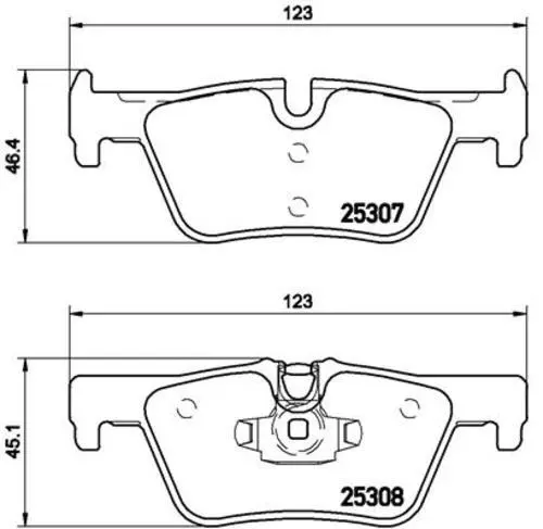 BREMBO BREMSSCHEIBEN + BELÄGE HINTEN Ø300 BMW 1er 3er 2er Coupe 3874721 3