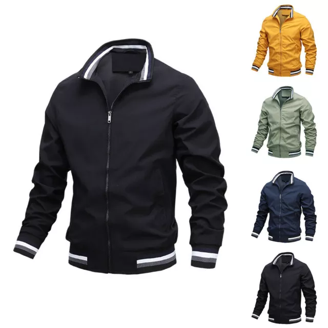 Herren Sweatjacke Winter Jacke Übergangsjacke Wasserdicht Windjacke Sportjacke