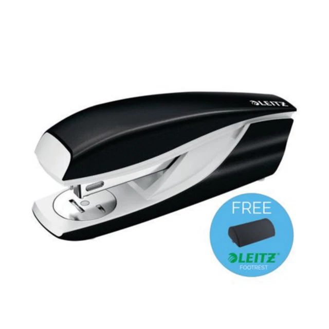 Leitz NeXXt WOW Metal Office Stapler 30 sheets Black 55021095
