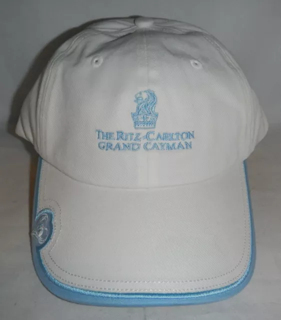 NWT The Ritz Carlton Hotel Resort Grand Cayman Islands Womens Baseball Hat Cap