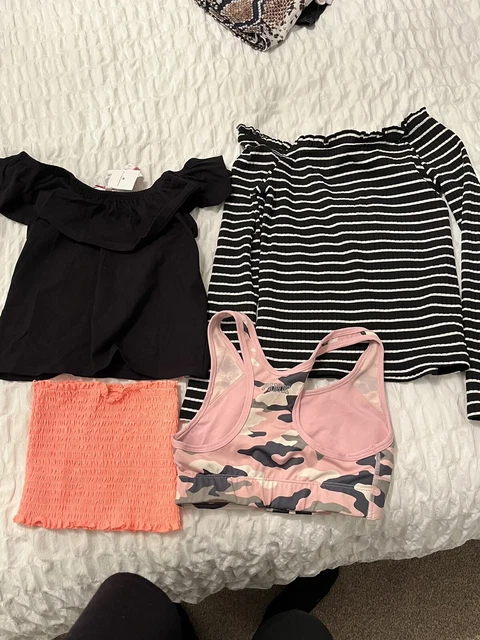 aged 11 Bundle  including PINK bra top