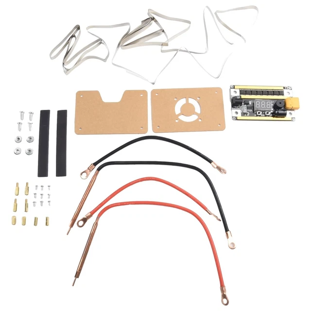 Kit saldatrice a spot funzione display standby per comodo monitoraggio batteria
