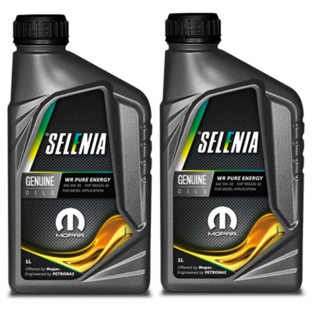 OLIO MOTORE SELENIA WR 5W30 2 Lt. ORIGINALE PER FIAT ALFA ROMEO (2 LT)