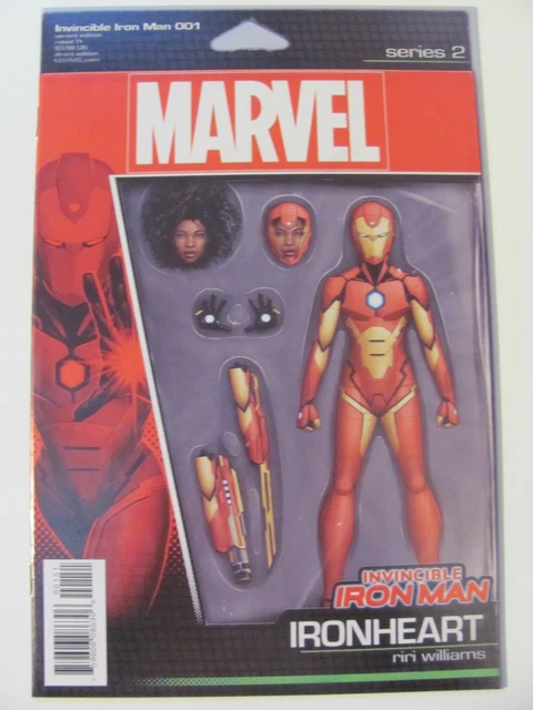 Invincible Iron Man #1 Marvel 2017 Riri Williams Ironheart Action Figure Variant