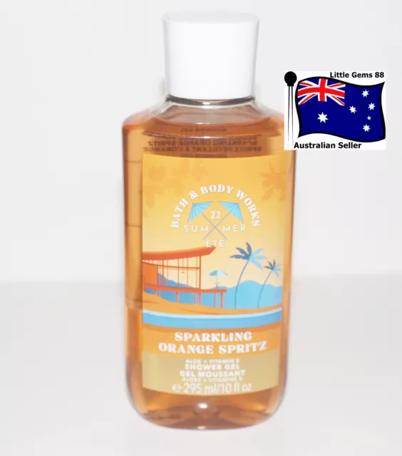 BATH & BODY WORKS * Sparkling Orange Spritz * Scented BODY SHOWER GEL 295ML WASH