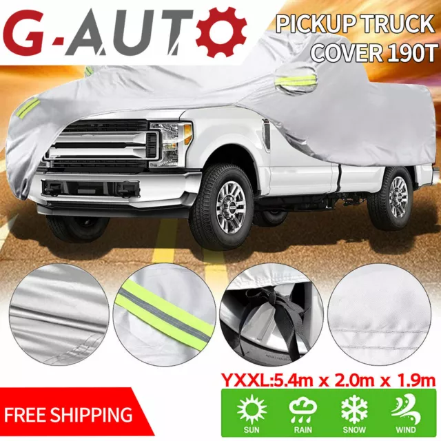 Waterproof UV Dust Rain Snow Resistant SUV Full Car Cover For 4WD 4x4 UTE Hilux