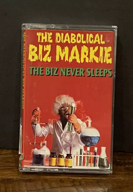 The Diabolical Biz Markie The Biz Never Sleeps Cassette Tape