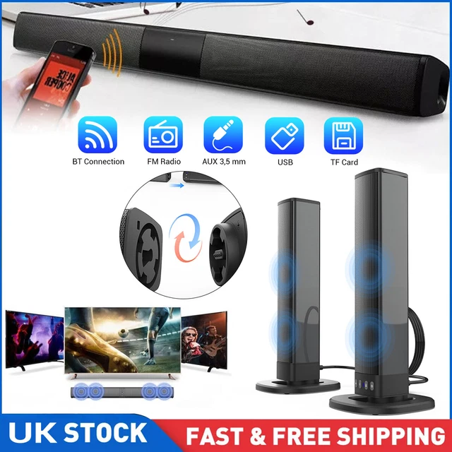 TV SOUND BAR Detachable Wireless Bluetooth Speaker Home Theater
