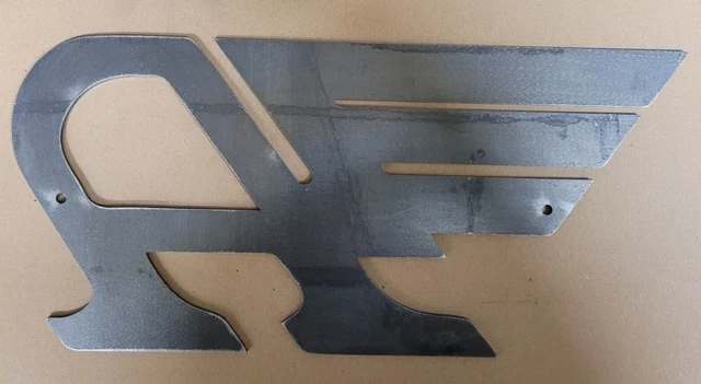 AUSTIN ABZEICHEN Logo großes Metallschild Handarbeit Auto Wandkunst VINTAGE GARAGE RETRO