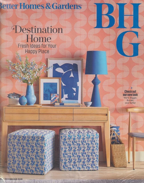 BETTER HOMES & Gardens October 2022 Destination Home - Fresh Ideas For