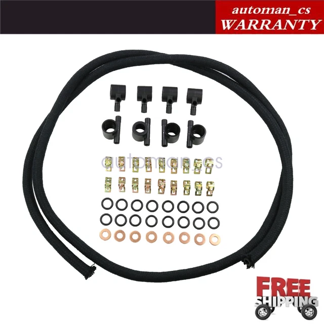 FUEL INJECTOR RETURN Line Kit For Ford F250/F350 Diesel Trucks 7.3L