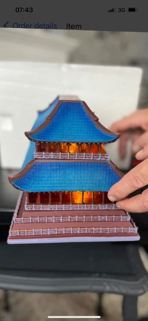 Mulan Collectible Disneystore Castle Number 3/10