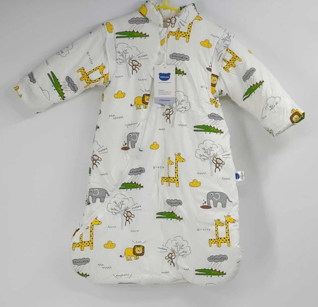 Chilsuessy Kinder-Winterschlafsack Amovible Manches, Doublure Chaude 3,5 Tog
