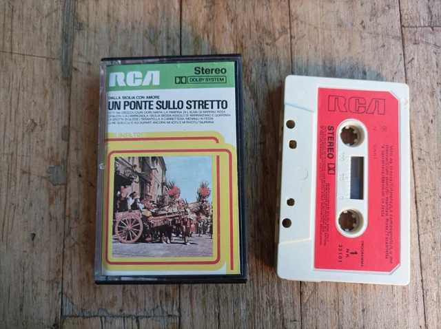Dalla Sicilia Con Amore Un Ponte Sullo Stretto Cassette Audio Tape Sicile Folk
