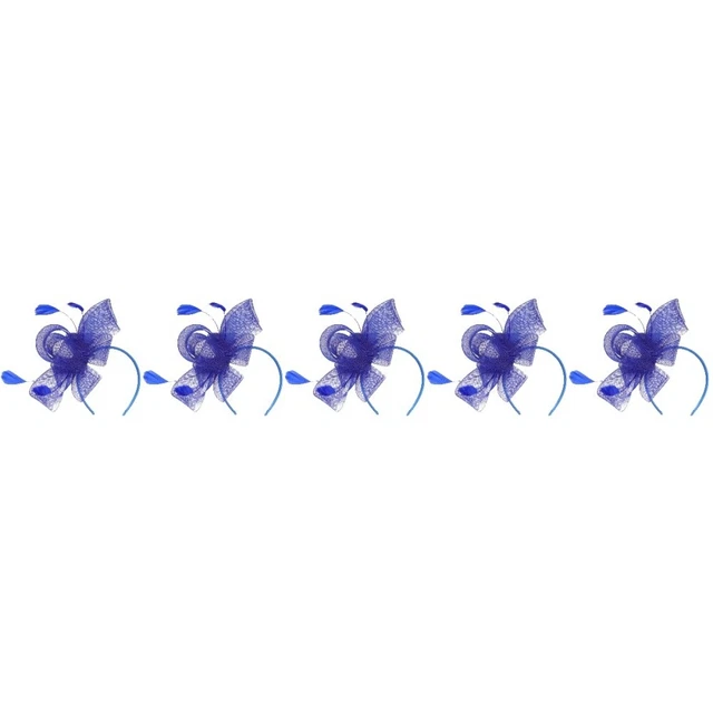 5x Cappello Fascinator Donna Fascinator Cappello Tea Party