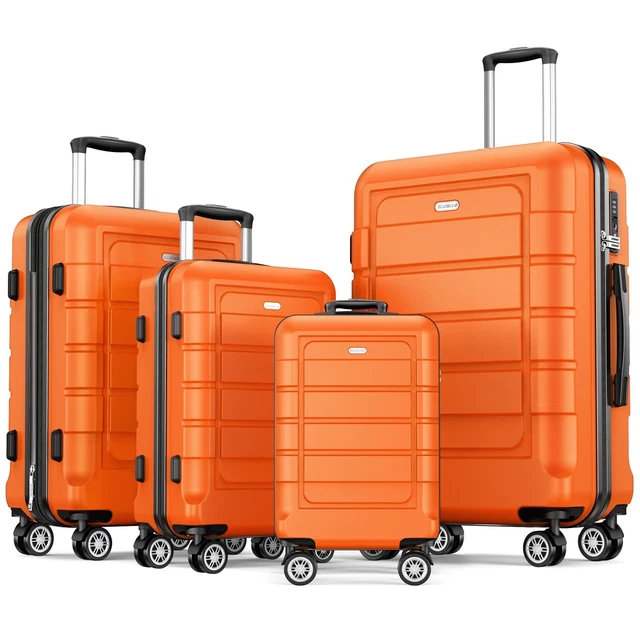 Coffre Valise Rigide ABS Flight Knight 3 Pièces Cabine Et Soute Beige 25/82/131 L