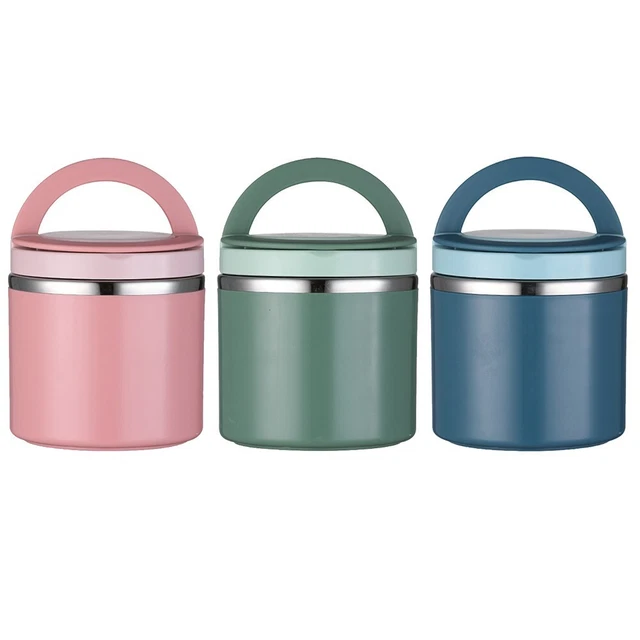 Elegante contenitore per alimenti isolato scatola da pranzo termica 630 ml per pranzi bambini