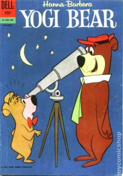 Yogi Bear #9 GD/VG 3.0 1962 Stock Image Low Grade