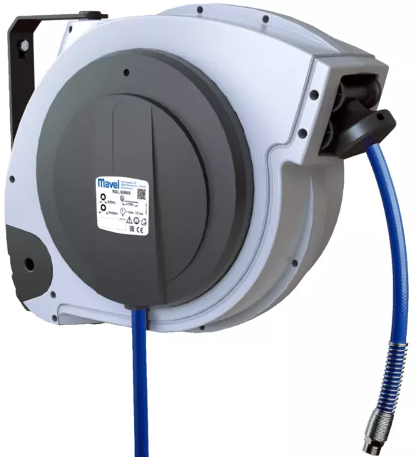 Tectake Tubo Ad Aria Compressa Con Avvolgitubo - 30 M - 403431 - Foto 3