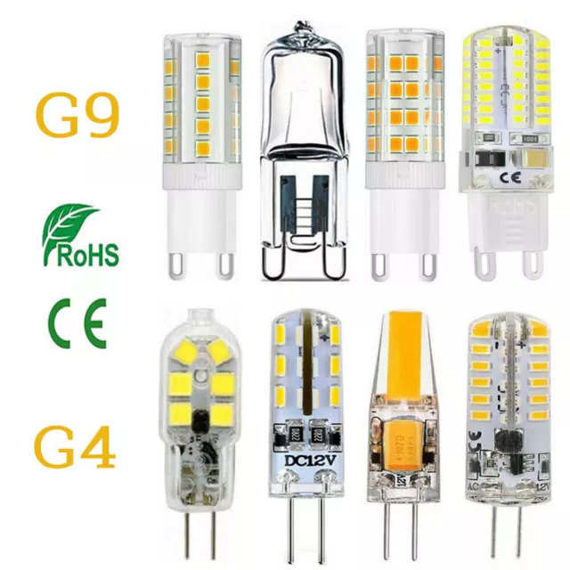 G4 G9 LED Birne 3W 4W 5W 6W 8W Warmweiß KaltesWeiß 220V DC12V Halogenlampe Bulb