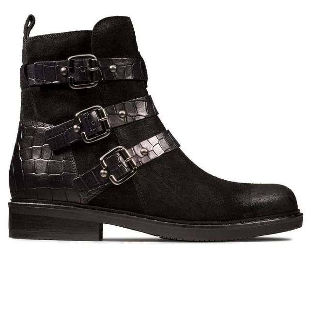 Clarks biker boots women's cheap