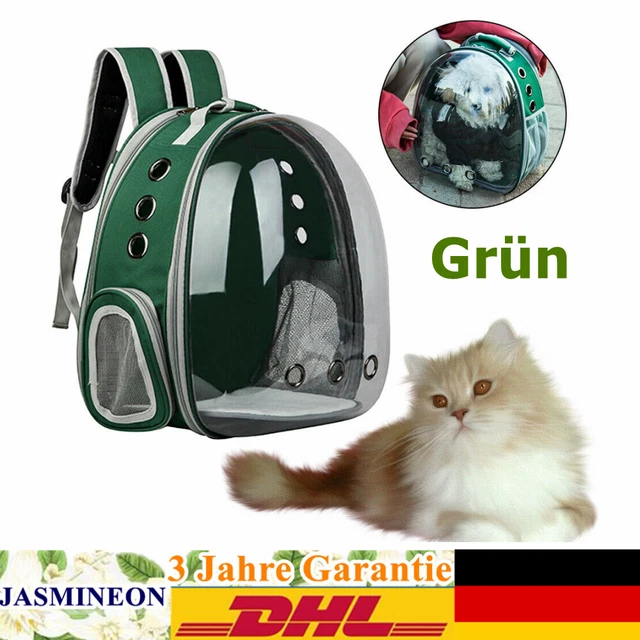 Mascota Mochila de transporte Mochila de gato Cachorros Cápsula espacial Mochila