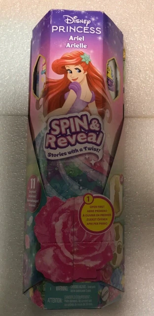 DISNEY PRINCESS SPIN Reveal Ariel Fashion Doll With 11 Surprises new disney-princess-spin-reveal-ariel-fashion-doll-with-11-surprises-new