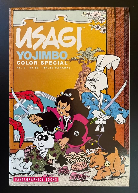 USAGI YOJIMBO COLOR SPECIAL #2 Stan Sakai  Coming to Netflix Fantagraphics 1991