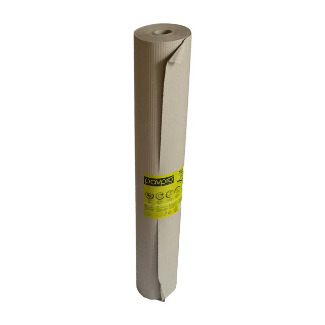 Cartone ondulato per imballo protezione pavimenti in rotolo dimensioni m1x50 yar