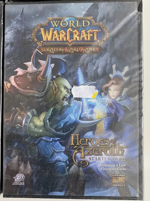 World Of Warcraft Trading Card game - Heroes Of Azeroth - Starter Set. BRAND NEW