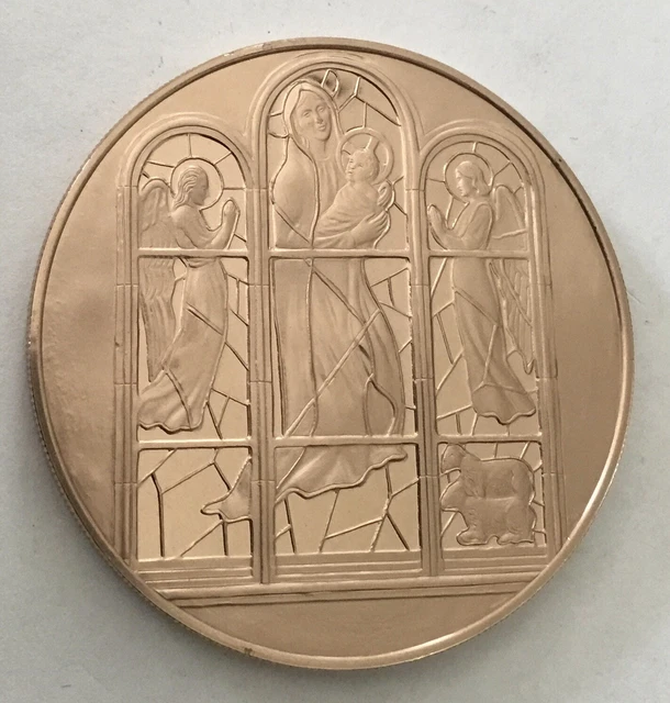 1986 Franklin Mint Christmas Holliday Coin Medal