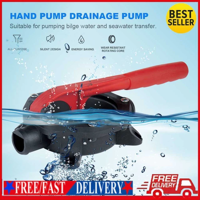 Bomba de vela de diafragma bomba de agua manual anticorrosión para sentina agua de mar