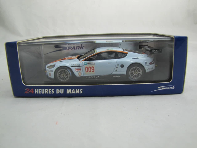 ASTON MARTIN DBR9 59 LMGT1 C.Fittipaldi/T.Borcheller/J.Menten 8th Le Mans 2008 Silver