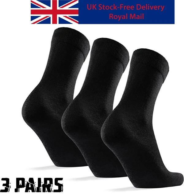 Socks Thermal Mens Warm Winter Thick 6-11 Pairs Work Boot HeavyDuty Walking Wool