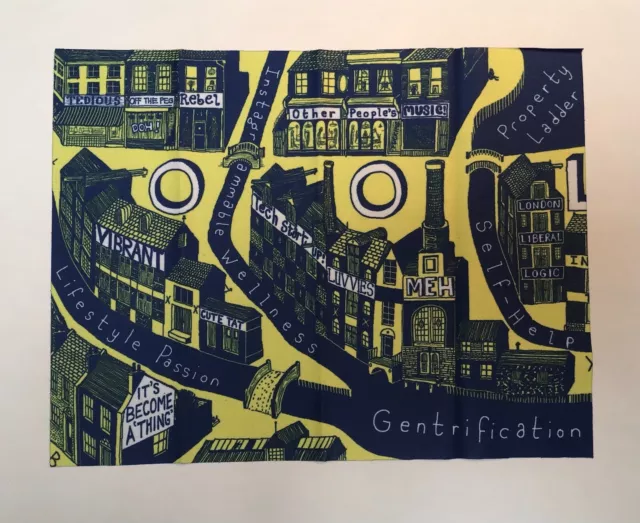 Grayson Perry Gentrification Silk Print