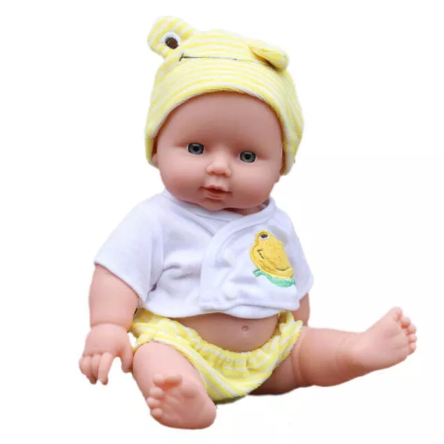 30cm Finished Doll Soft Elastic Simulation Baby Dolls Smooth Baby Companion Toys 2