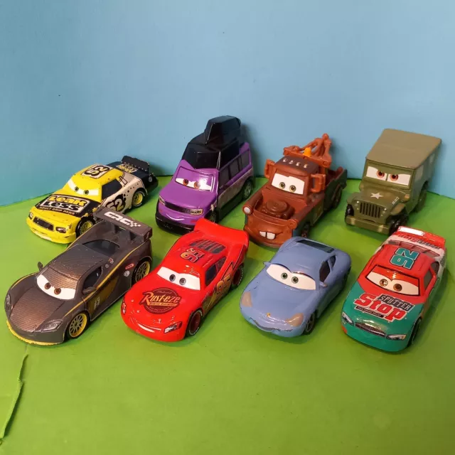 Disney Pixar Cars 8 Diecast Lightning Murray Clutchburn Claude Sally Mattel