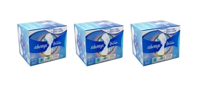 Assorbenti BL Always misura 3 Infinity con schiuma flessibile 14 ct X-Heavy...