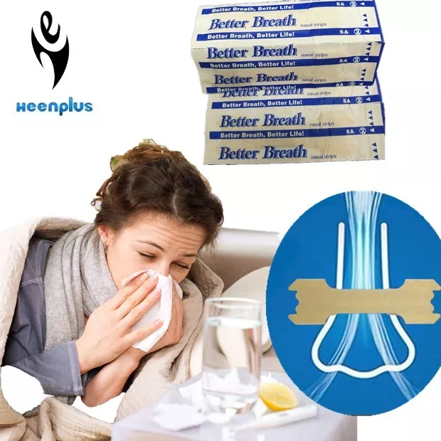 Breathe Better with Better Breath Nasal Strips - Snoring, Blocked nose, Athlete