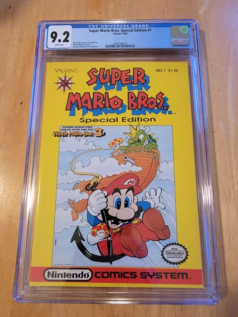 Super Mario Bros Special Edition #1 *Cgc 9.2  White Pages*