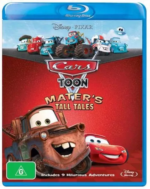 Blu ray Disney Pixar Cars toon Mater's tall tales