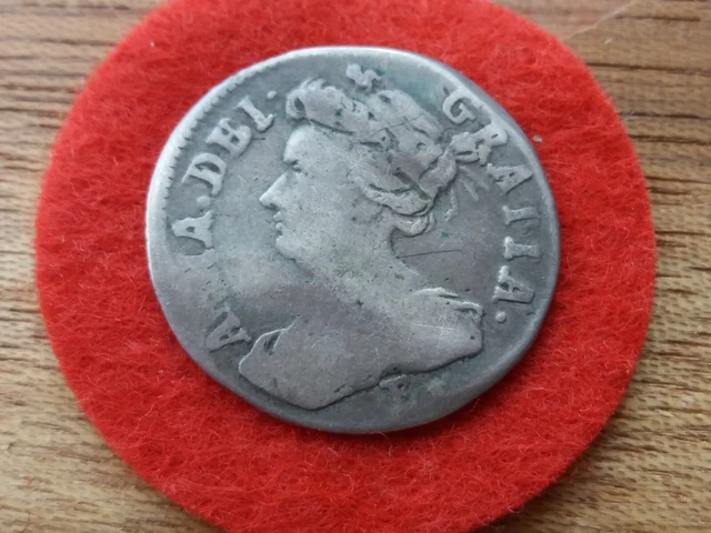 1708E* Queen Anne Milled Silver Sixpence R10FC 1708E* Queen Anne Milled Silver Sixpence R10FC